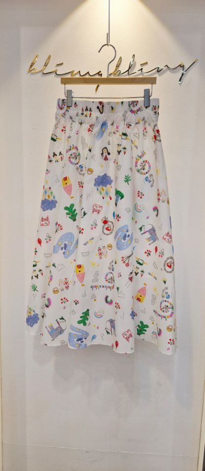 BLING BLING-S/RICO韓國代購女士新品熱賣推薦休閑長裙BLING BLING-S/RICO長裙