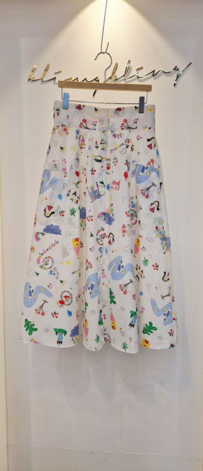 BLING BLING-S/RICO韓國代購女士新品熱賣推薦休閑長裙BLING BLING-S/RICO長裙圖色1