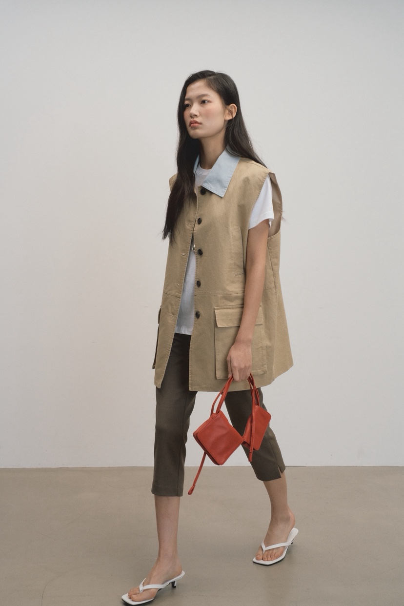 ATHEA韓國直郵女裝新品熱賣推薦人氣時尚26春夏職業休閑馬甲ATHEA馬甲