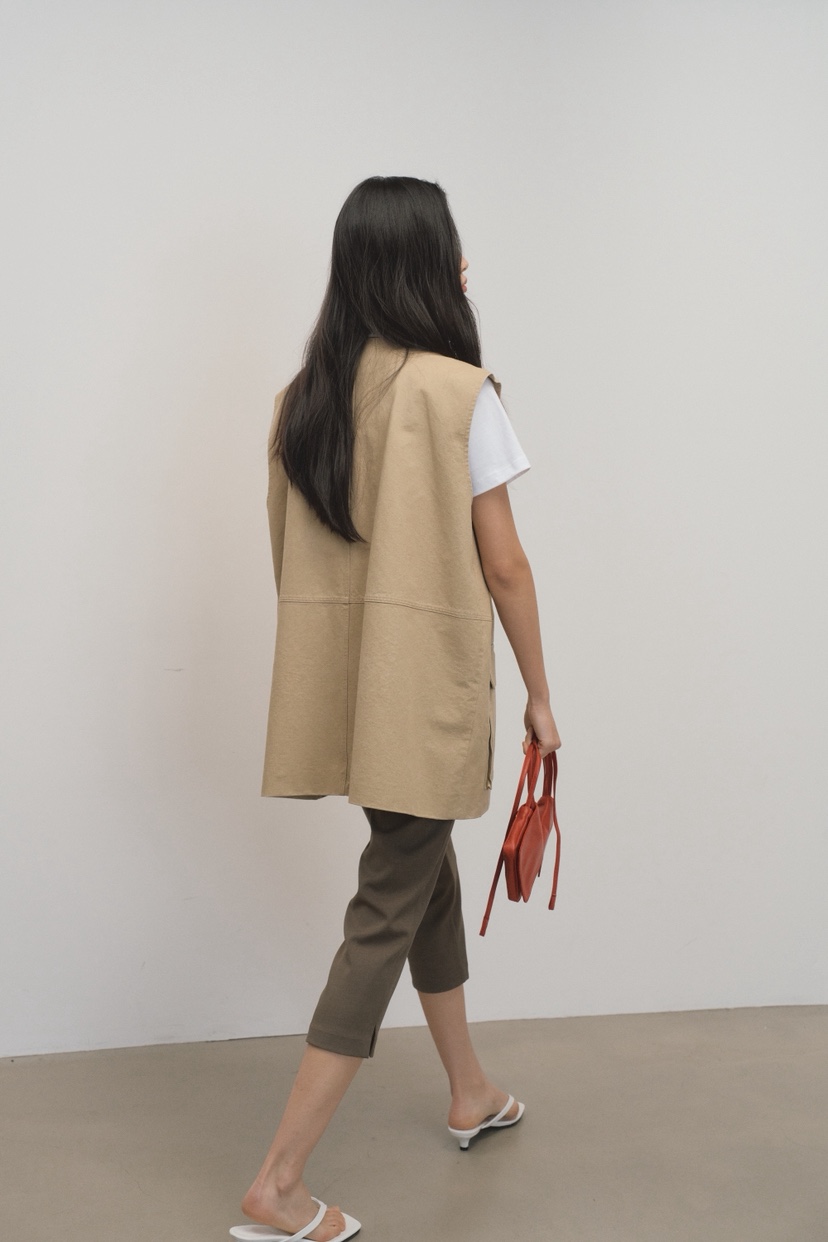 ATHEA韓國直郵女裝新品熱賣推薦人氣時尚26春夏職業休閑馬甲ATHEA馬甲