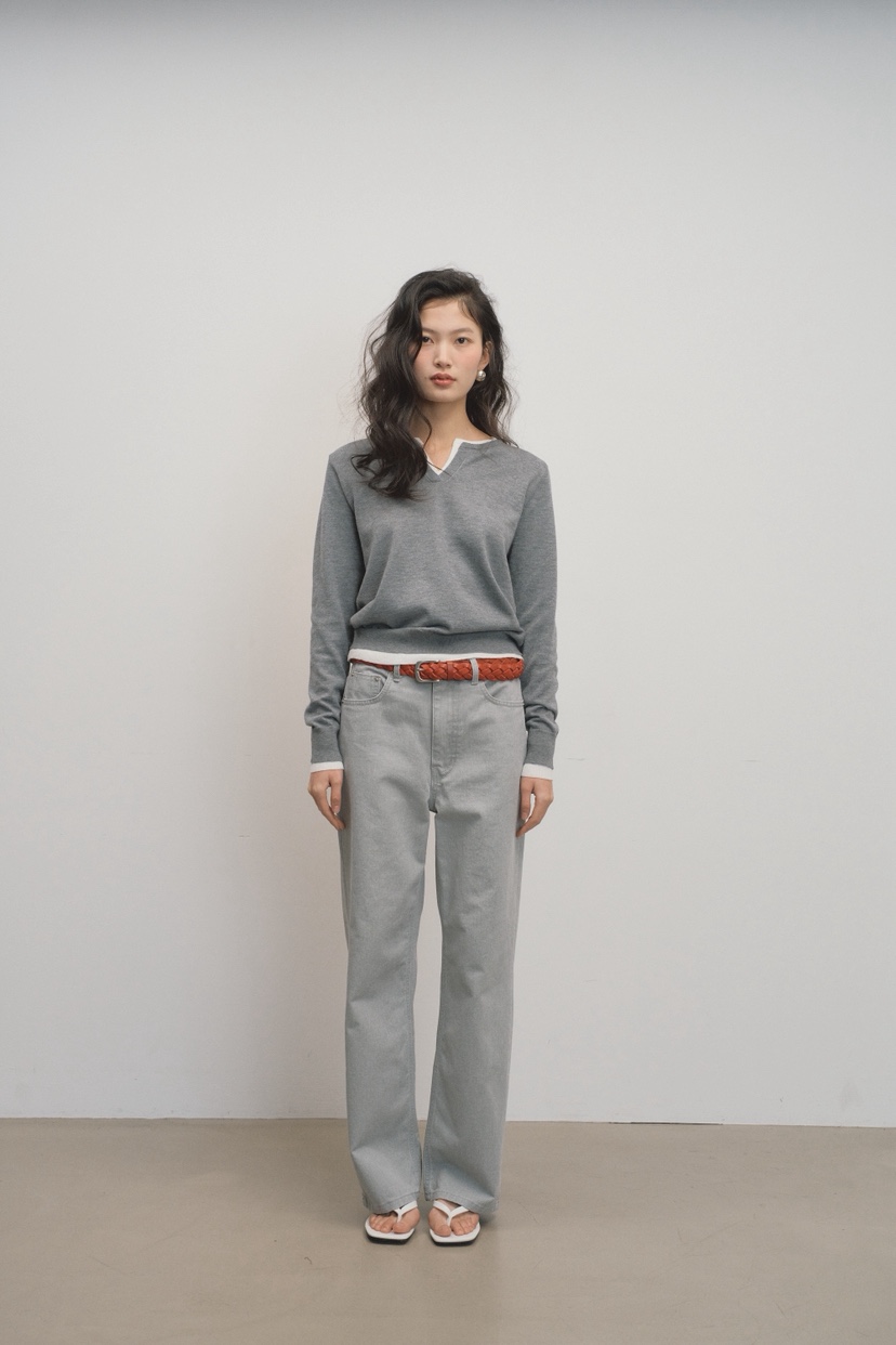 ATHEA韓國直郵實拍女裝新品職業熱賣26春夏休閑時尚牛仔褲ATHEA牛仔褲