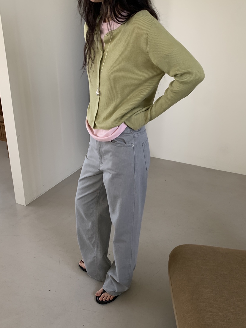 ATHEA韓國直郵實拍女裝新品職業熱賣26春夏休閑時尚牛仔褲ATHEA牛仔褲