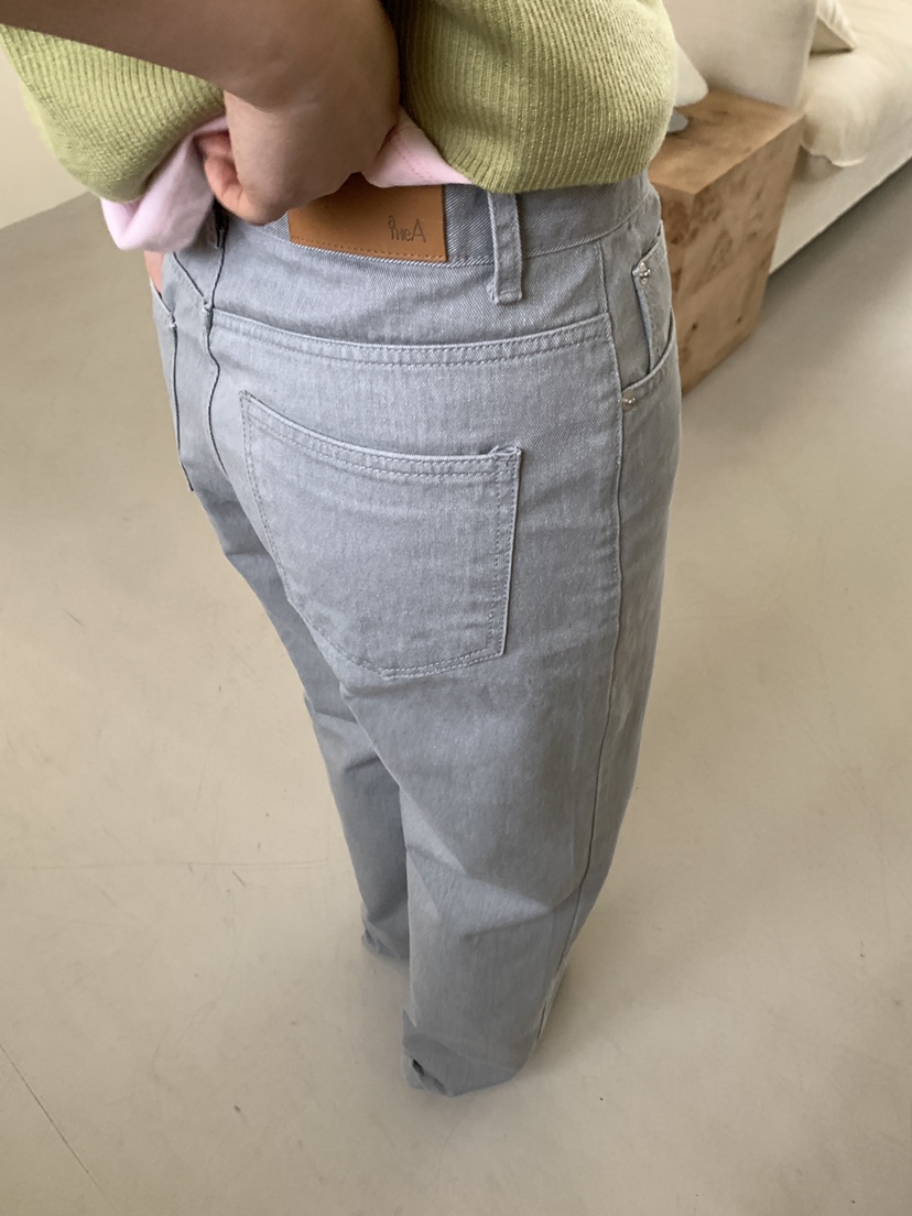 ATHEA韓國直郵實拍女裝新品職業熱賣26春夏休閑時尚牛仔褲ATHEA牛仔褲