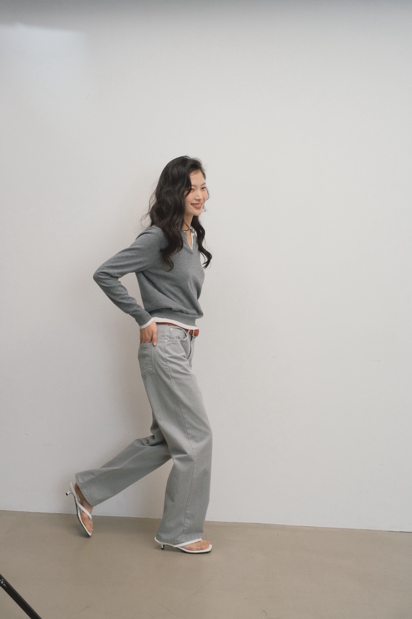 ATHEA韓國直郵實拍女裝新品職業熱賣26春夏休閑時尚牛仔褲ATHEA牛仔褲