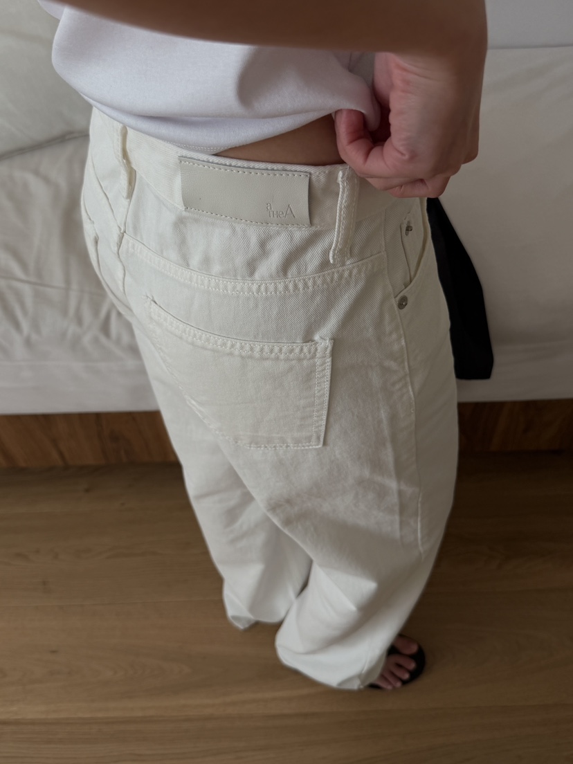 ATHEA韓國直郵實拍女裝新品職業熱賣26春夏休閑時尚牛仔褲ATHEA牛仔褲