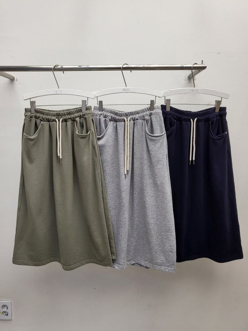 ZACCU韓國直郵實拍女裝新款人氣26春夏職業半身裙中短裙刺繡ZACCU半身裙/中短裙