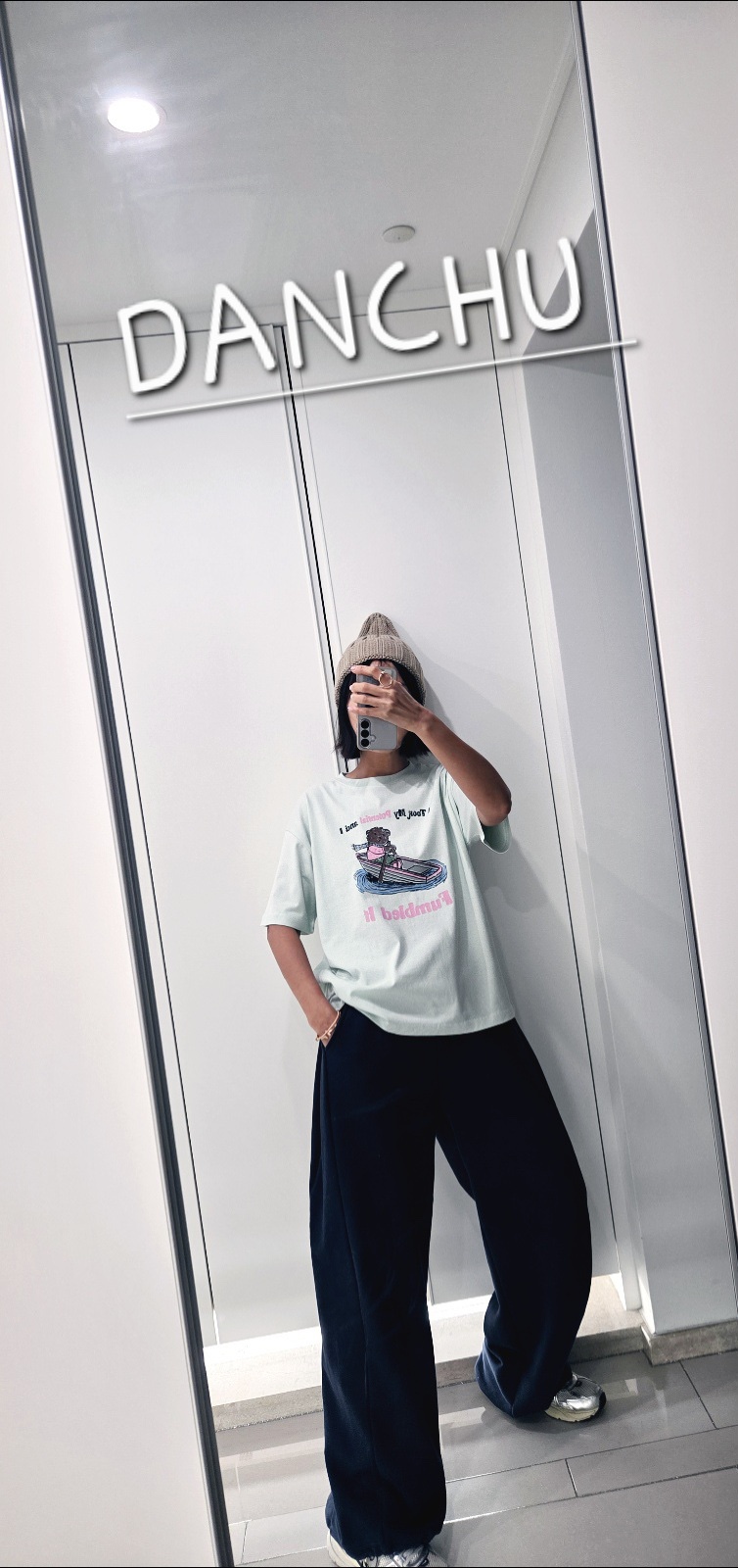 DANCHU韓國直郵實拍女士新品休閑時尚熱賣職業26春夏人氣T恤DANCHUT恤