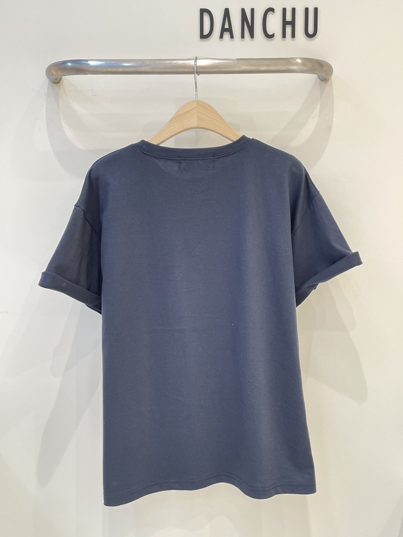 DANCHU韓國直郵實拍女士新品休閑時尚熱賣職業26春夏人氣T恤DANCHUT恤