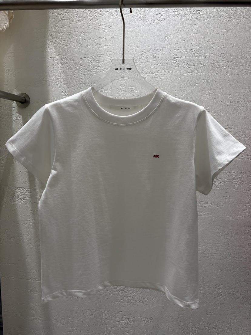 JOA韓國直郵實拍女士新品時尚26春夏職業熱賣休閑T恤刺繡JOAT恤圖色4