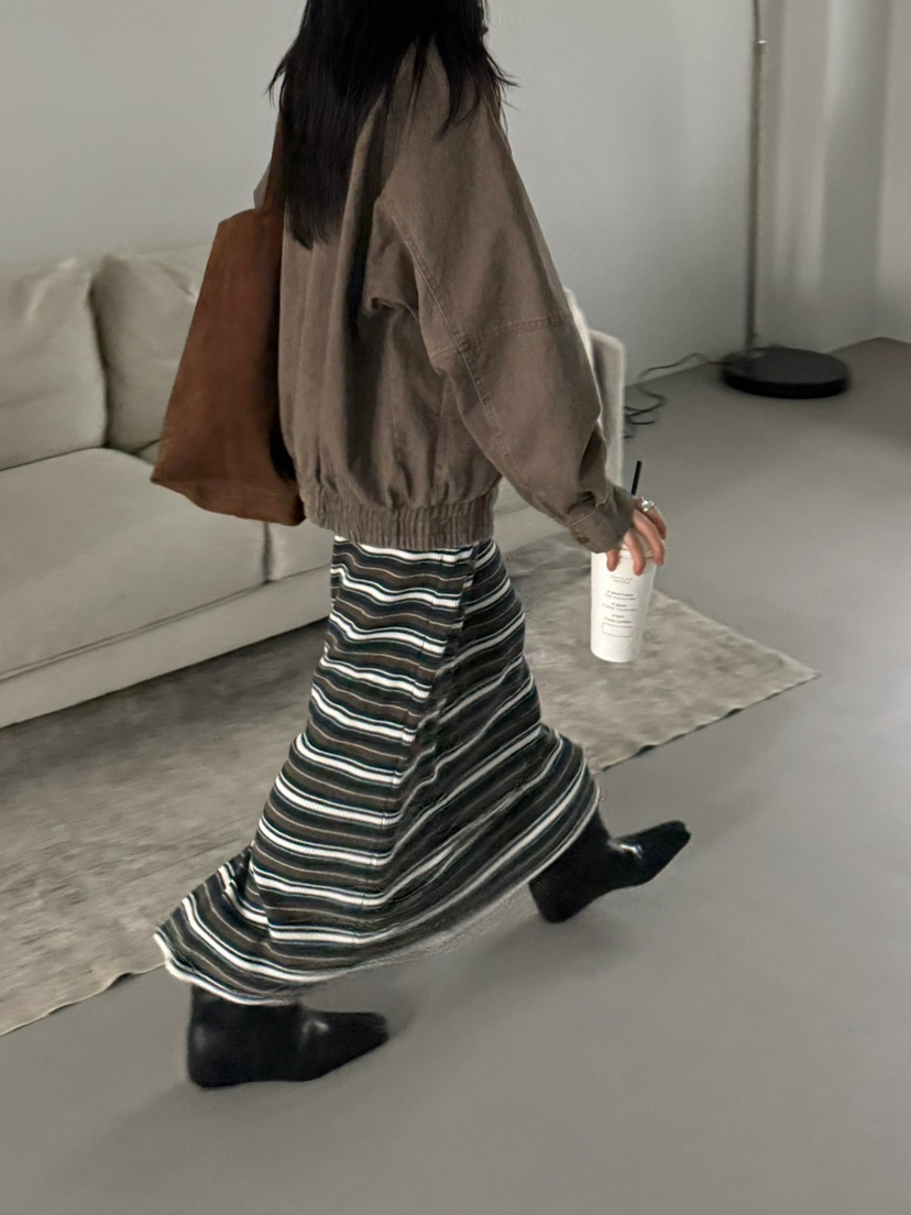 JADEMARKET韓國直郵實拍女士新品休閑熱賣26春夏時尚長裙JADE MARKET長裙