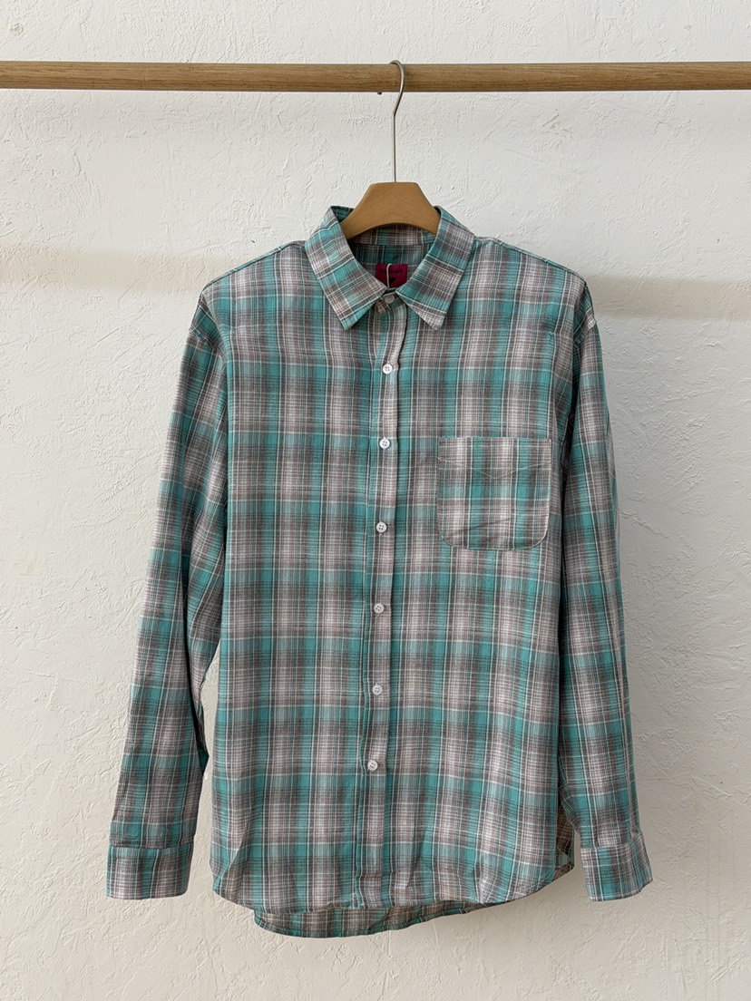 OURWAVE/OUR ROOM韓國直郵女士新品推薦襯衫蕾絲衫格子Our Wave/Our Room襯衫/蕾絲衫圖色1