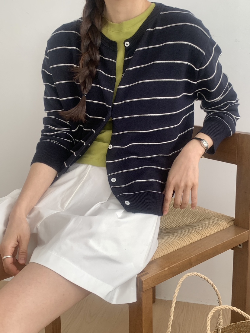 WOOD韓國直郵女裝新品職業人氣休閑熱賣推薦26春夏針織衫WOOD針織衫