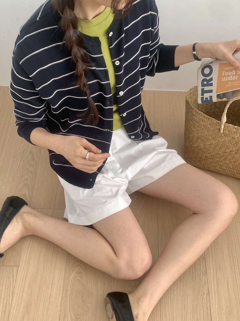 WOOD韓國直郵女裝新品職業人氣休閑熱賣推薦26春夏針織衫WOOD針織衫