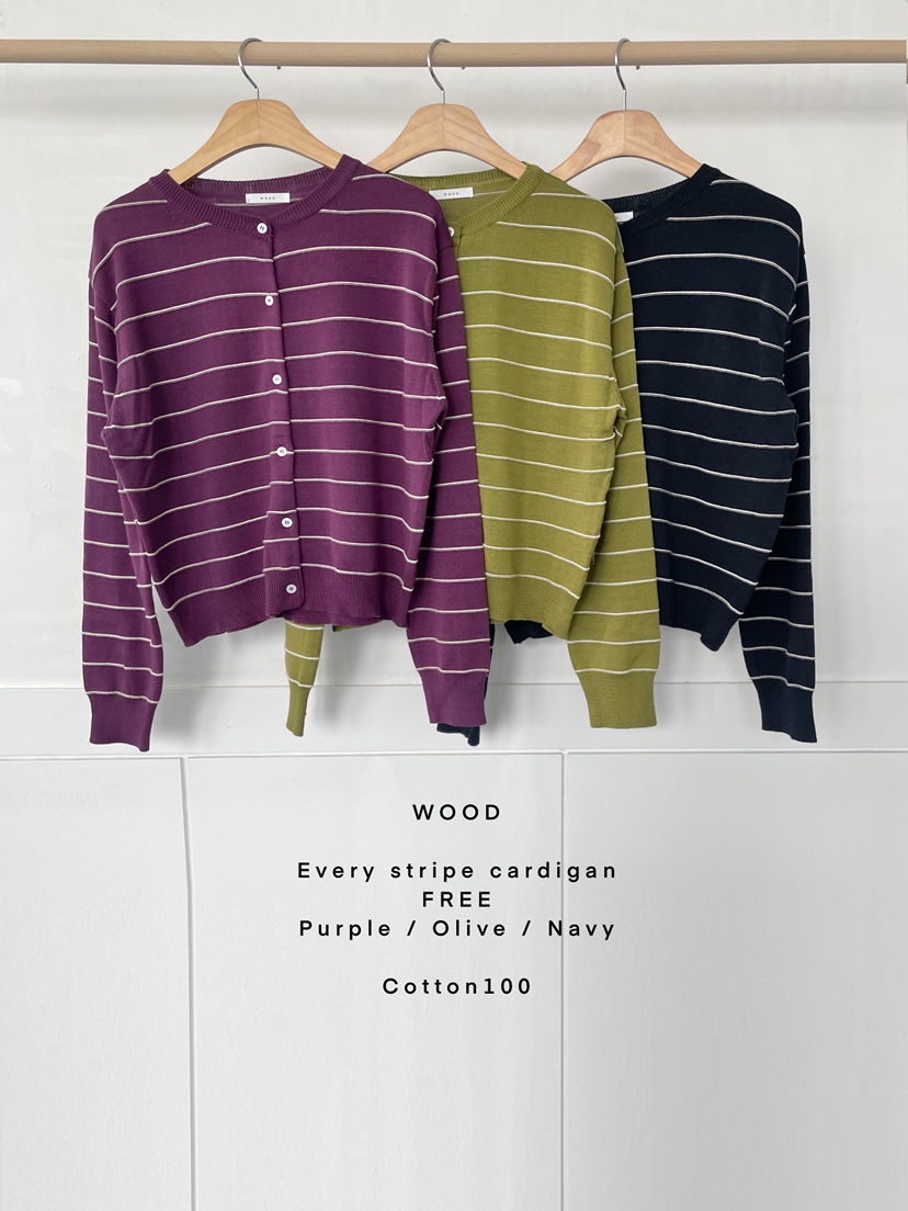 WOOD韓國直郵女裝新品職業人氣休閑熱賣推薦26春夏針織衫WOOD針織衫圖色2左二色