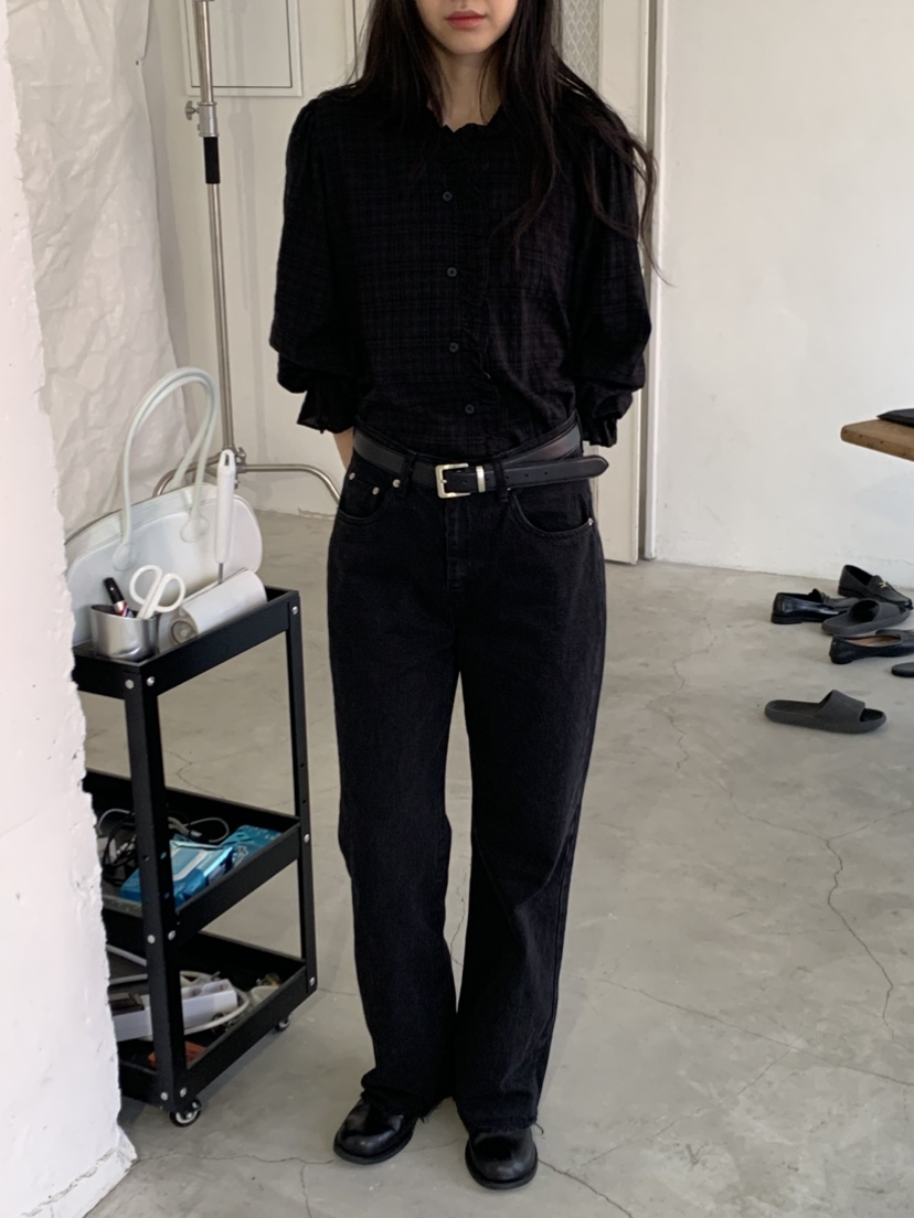 NOUVEAU韓國直郵實拍女裝新品26春夏職業時尚推薦襯衫蕾絲衫NOUVEAU襯衫/蕾絲衫