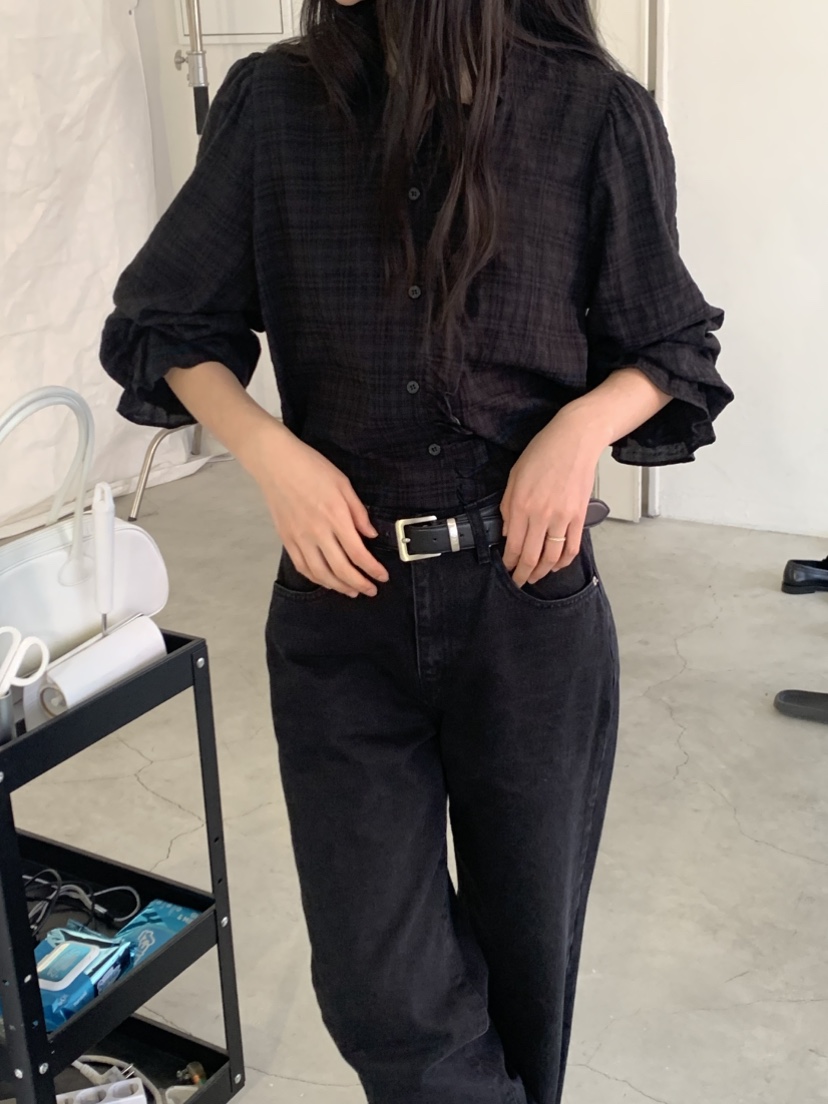 NOUVEAU韓國直郵實拍女裝新品26春夏職業時尚推薦襯衫蕾絲衫NOUVEAU襯衫/蕾絲衫圖色2