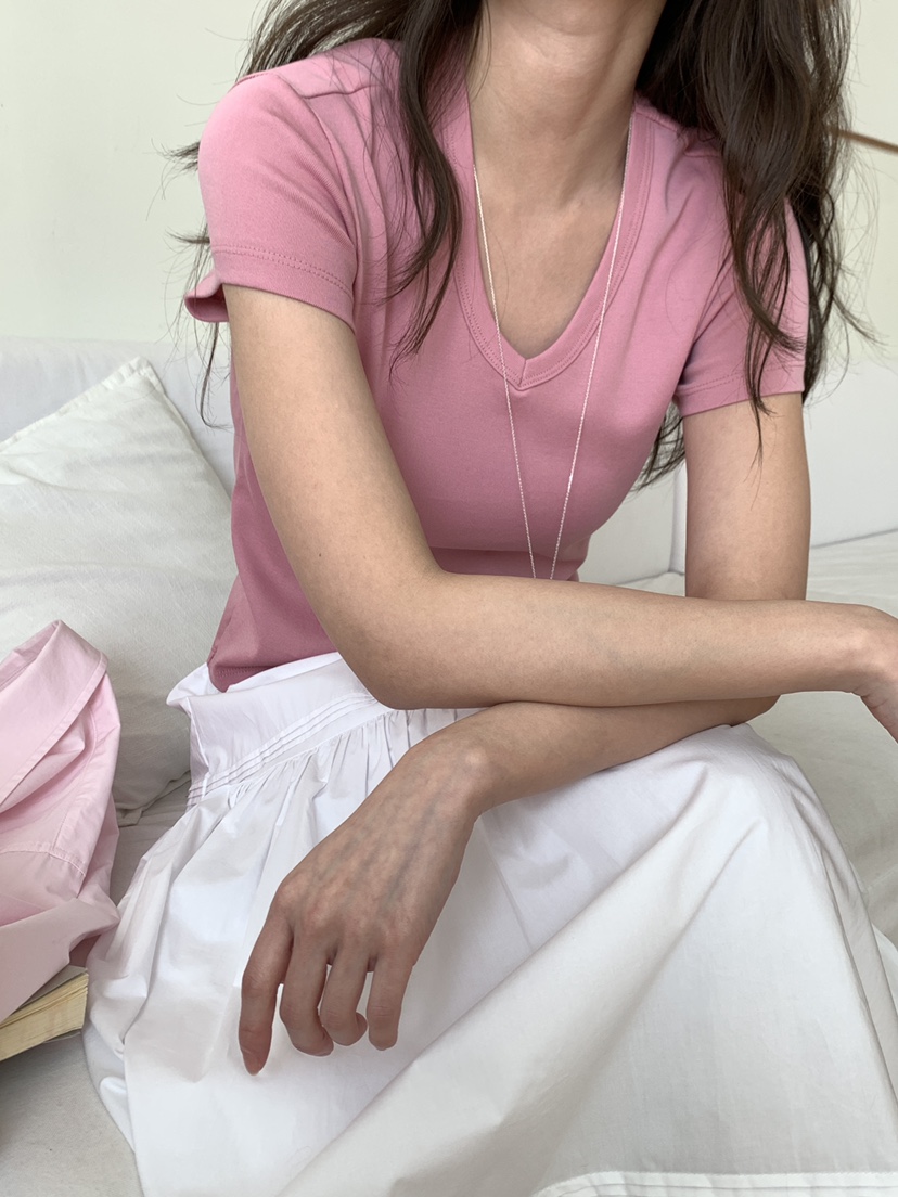 ATHEA韓國東大門直郵女裝新款熱賣休閑26春夏時尚職業T恤ATHEAT恤圖色3