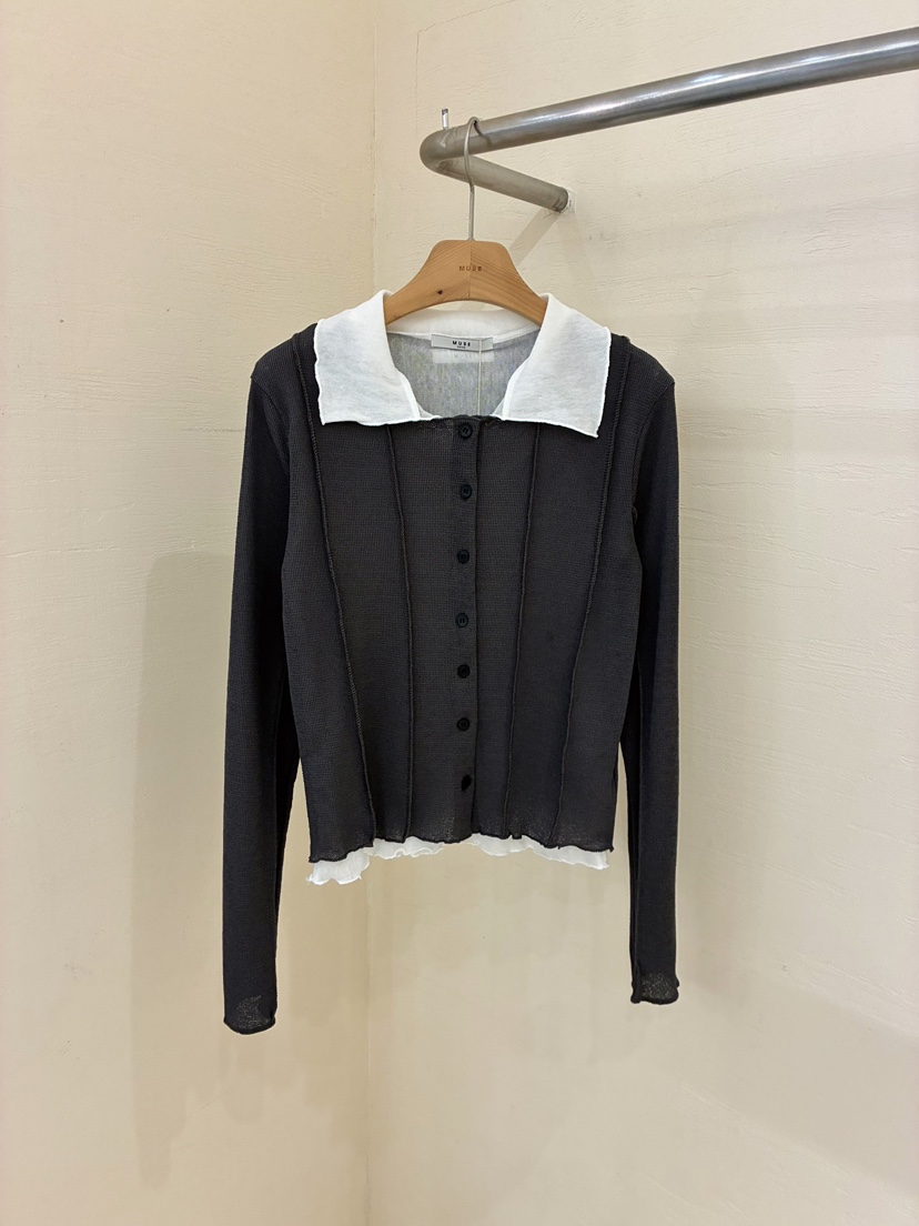 MUSE-P韓國東大門代購女裝新品人氣職業26春夏時尚針織衫MUSE-P針織衫