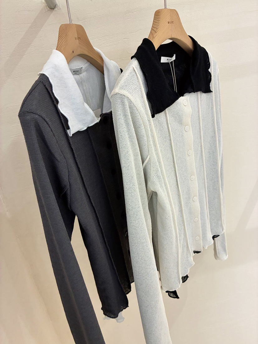 MUSE-P韓國東大門代購女裝新品人氣職業26春夏時尚針織衫MUSE-P針織衫