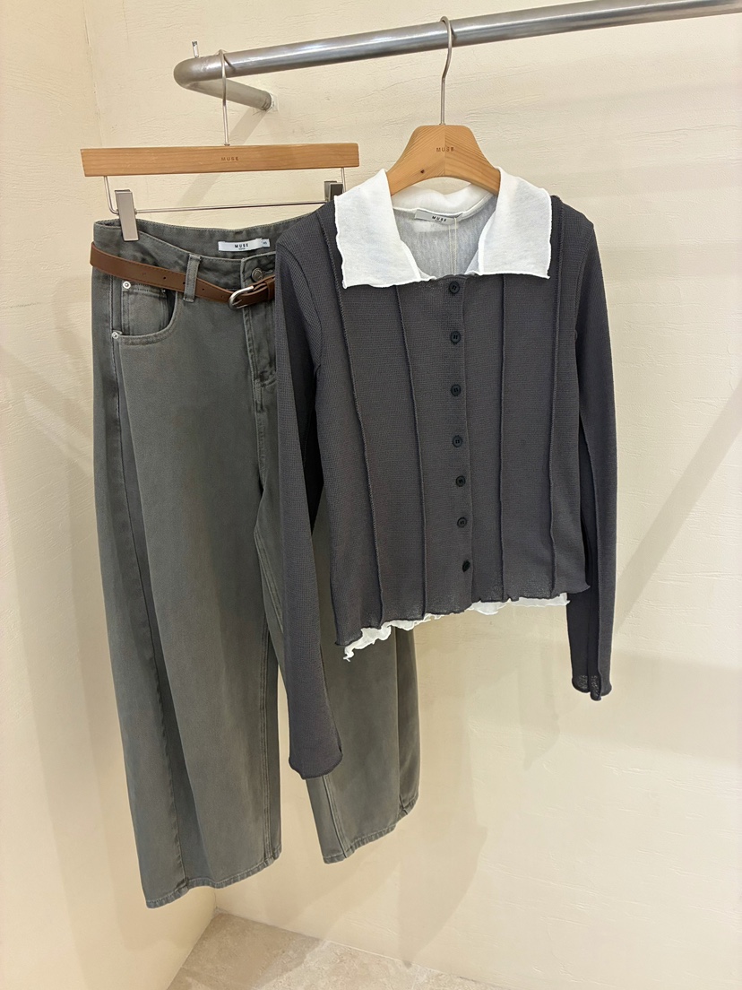 MUSE-P韓國東大門代購女裝新品人氣職業26春夏時尚針織衫MUSE-P針織衫