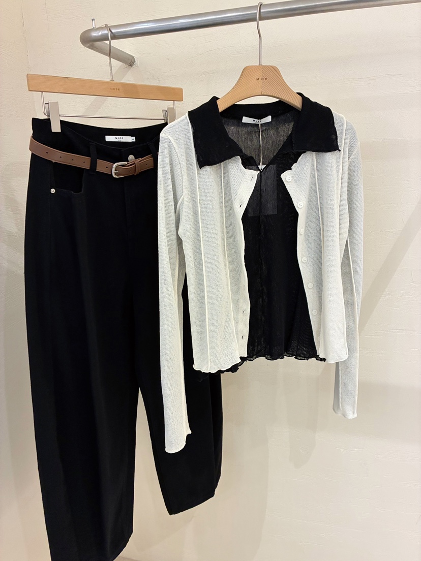 MUSE-P韓國東大門代購女裝新品人氣職業26春夏時尚針織衫MUSE-P針織衫