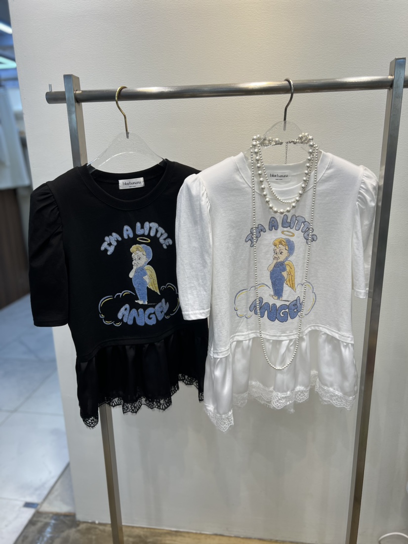 BLUE BANANA韓國代購女裝新品推薦人氣休閑時尚26春夏T恤BLUE BANANAT恤