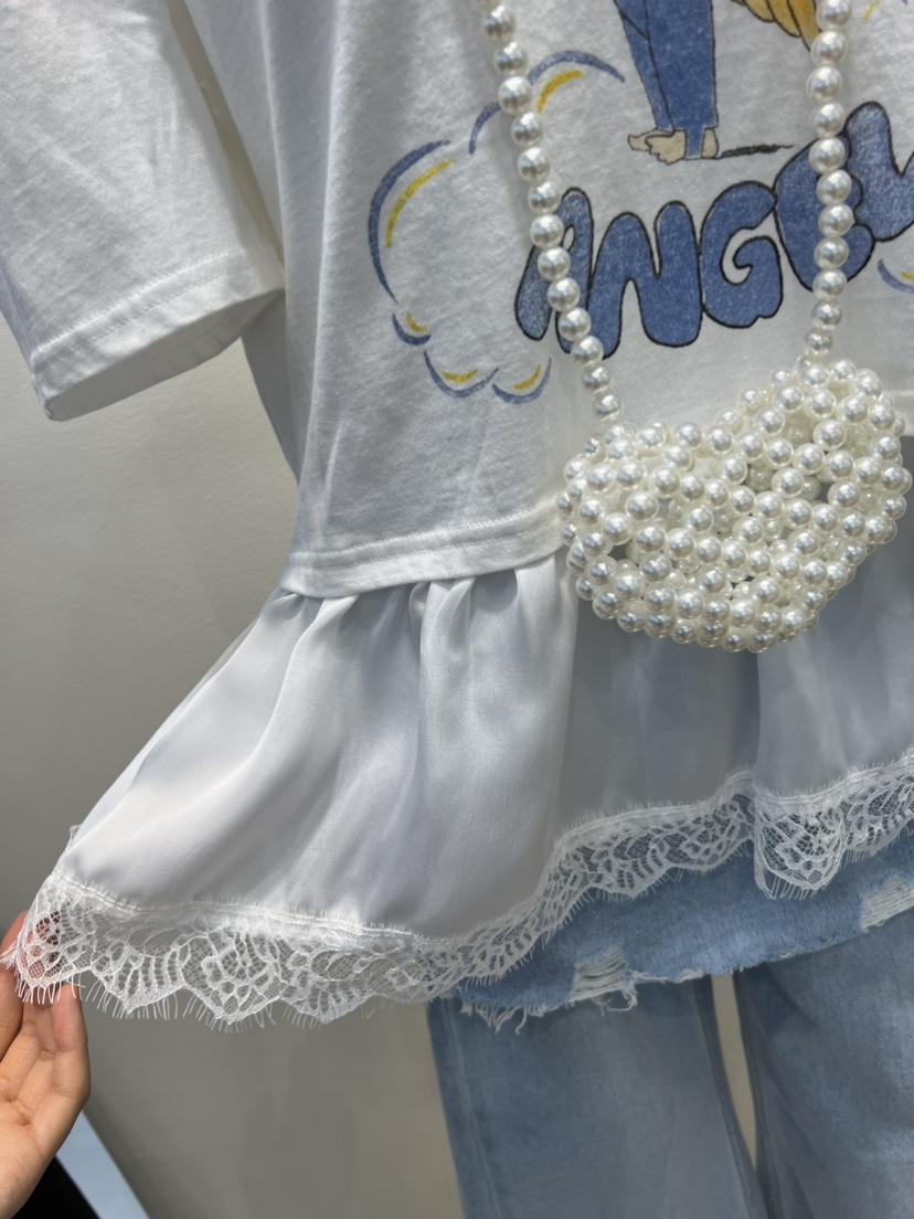 BLUE BANANA韓國代購女裝新品推薦人氣休閑時尚26春夏T恤BLUE BANANAT恤