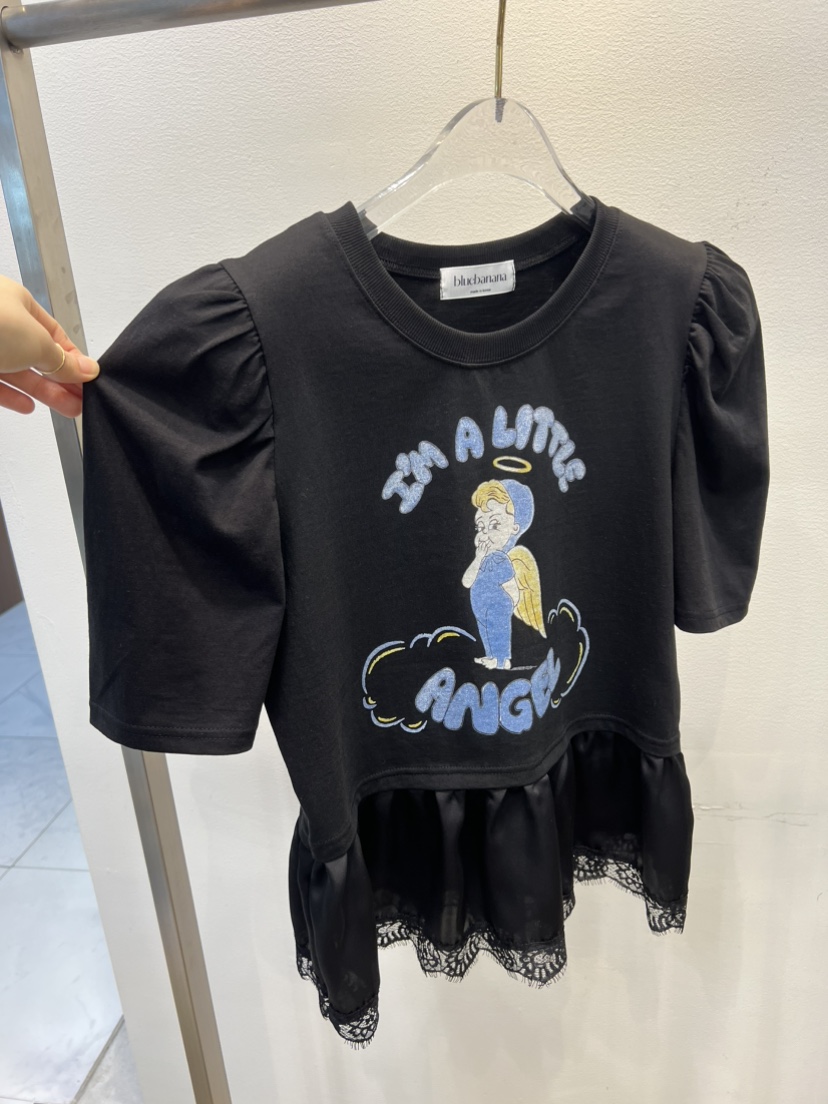 BLUE BANANA韓國代購女裝新品推薦人氣休閑時尚26春夏T恤BLUE BANANAT恤圖色2