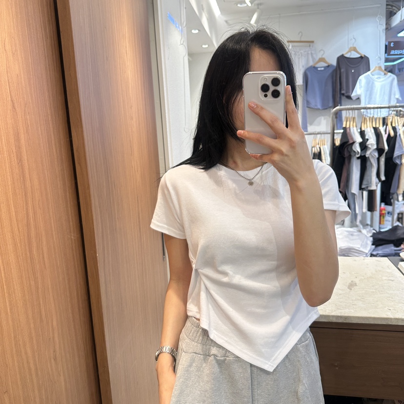 ON THE MODE韓國直郵實拍女裝新品推薦人氣26春夏熱賣T恤ON THE MODET恤