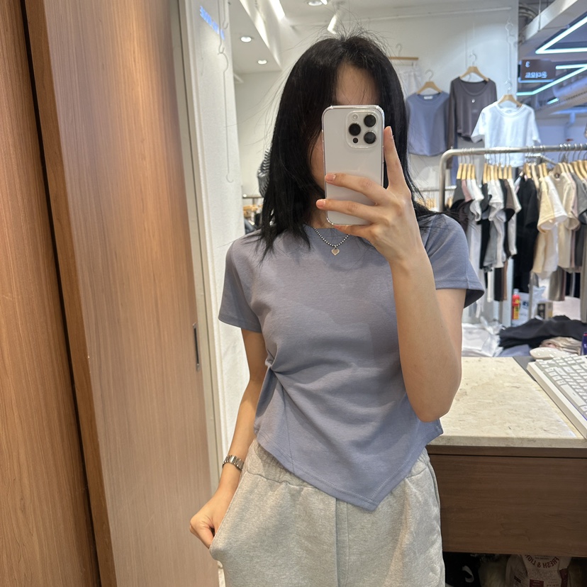 ON THE MODE韓國直郵實拍女裝新品推薦人氣26春夏熱賣T恤ON THE MODET恤