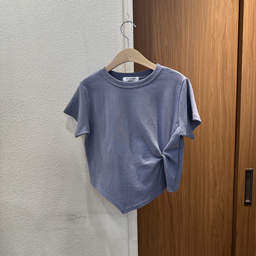 ON THE MODE韓國直郵實拍女裝新品推薦人氣26春夏熱賣T恤ON THE MODET恤圖色2