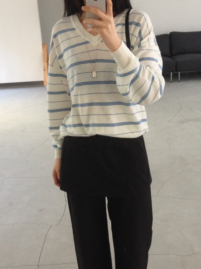 NOUVEAU韓國直郵實拍女士新款人氣熱賣26春夏職業時尚針織衫NOUVEAU針織衫