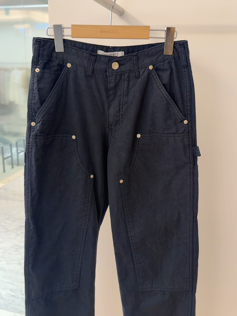 DE VENTI韓國代購女士新款推薦職業時尚休閑褲針織褲雙面DE VENTI休閑褲