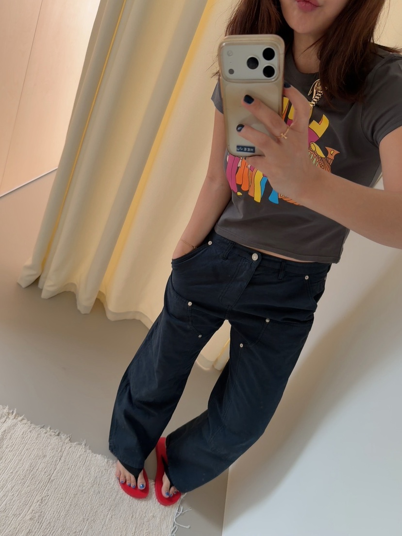 DE VENTI韓國代購女士新款推薦職業時尚休閑褲針織褲雙面DE VENTI休閑褲