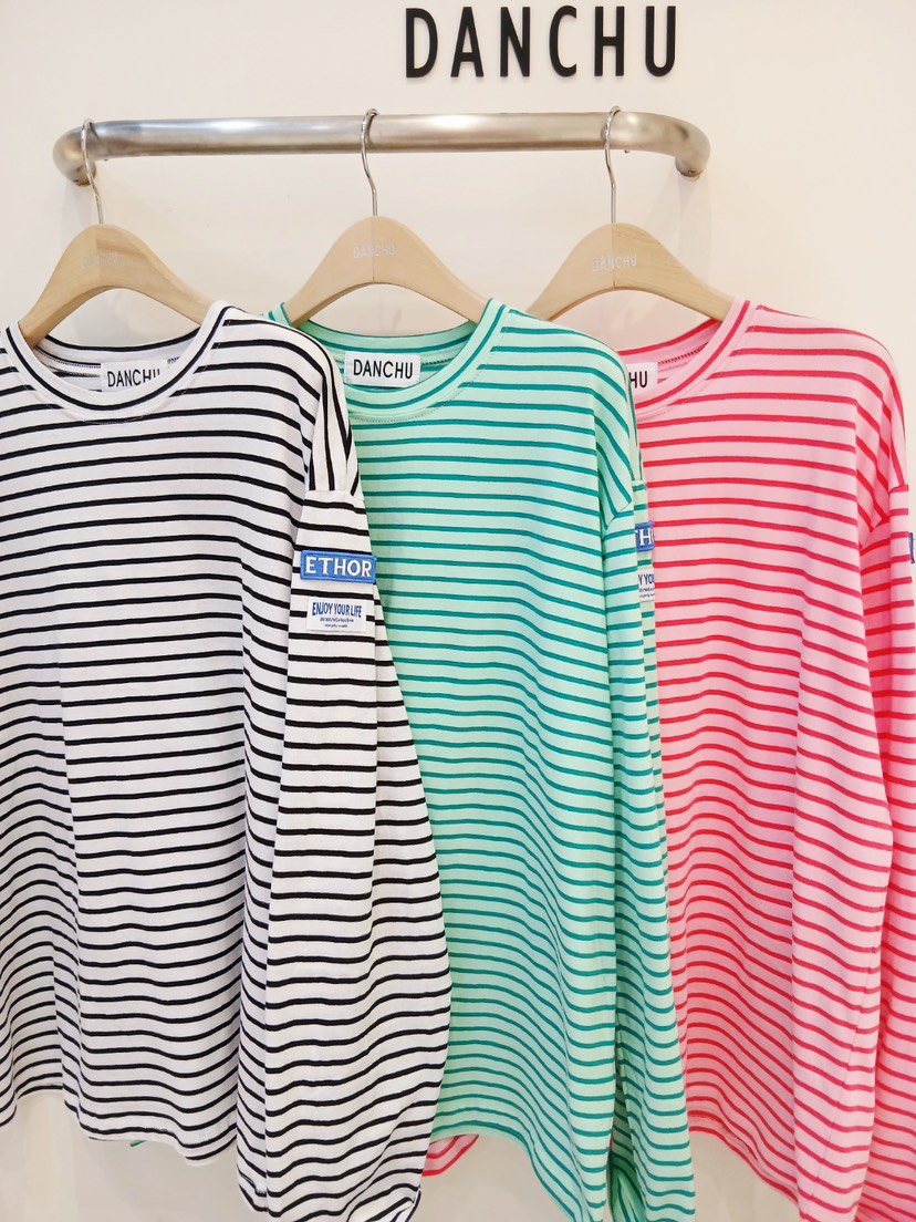 DANCHU韓國東大門代購女士新款熱賣26春夏職業人氣長袖T恤DANCHU長袖T恤