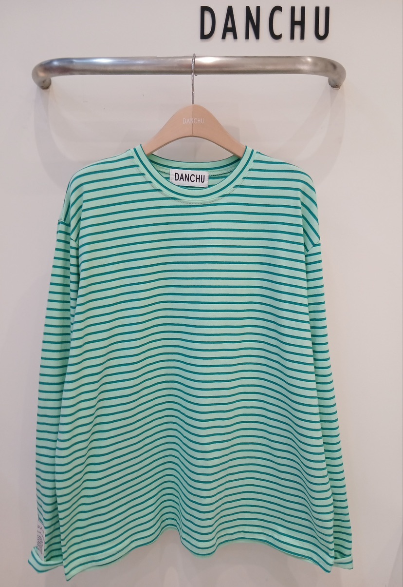 DANCHU韓國東大門代購女士新款熱賣26春夏職業人氣長袖T恤DANCHU長袖T恤圖色2