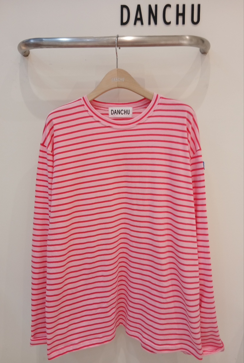 DANCHU韓國東大門代購女士新款熱賣26春夏職業人氣長袖T恤DANCHU長袖T恤圖色3