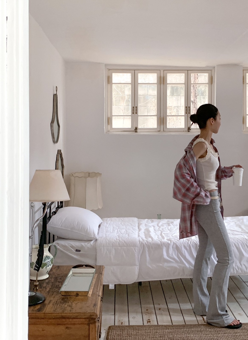 OURWAVE/OUR ROOM韓國東大門代購女裝新款熱賣休閑褲緊身褲腰帶Our Wave/Our Room休閑褲