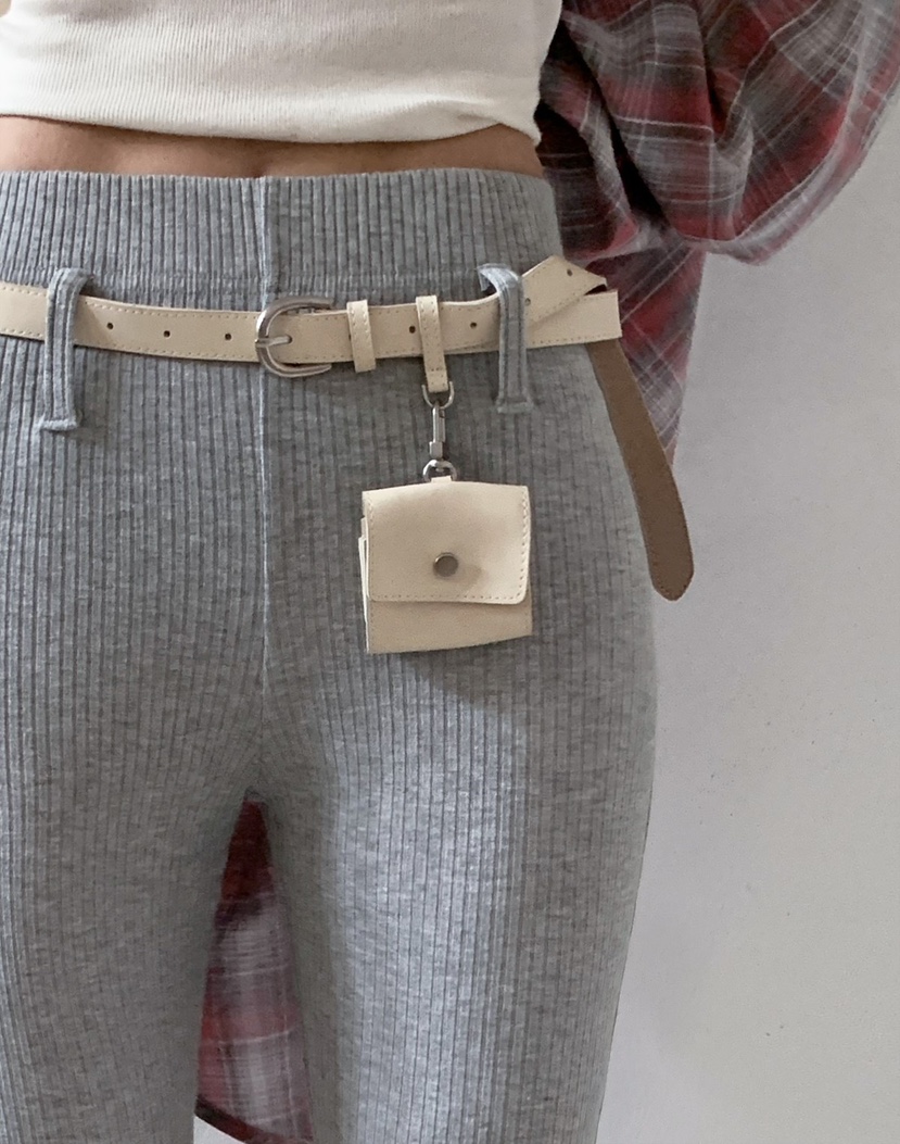 OURWAVE/OUR ROOM韓國東大門代購女裝新款熱賣休閑褲緊身褲腰帶Our Wave/Our Room休閑褲