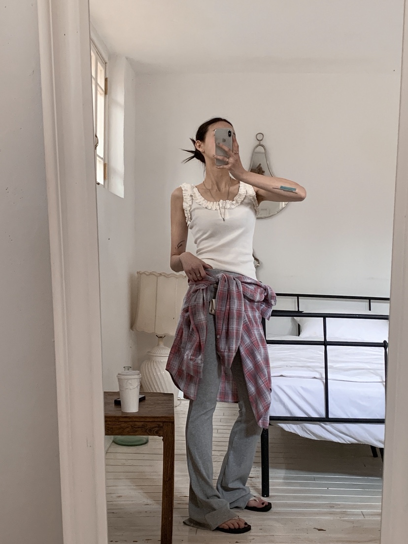 OURWAVE/OUR ROOM韓國東大門代購女裝新款熱賣休閑褲緊身褲腰帶Our Wave/Our Room休閑褲