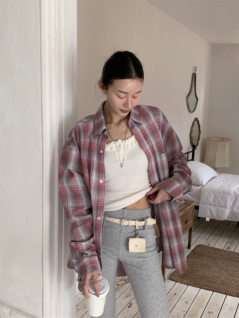 OURWAVE/OUR ROOM韓國東大門代購女裝新款熱賣休閑褲緊身褲腰帶Our Wave/Our Room休閑褲