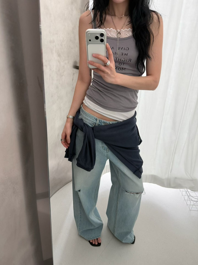 MINIMUZE韓國代購女士新款熱賣時尚人氣推薦休閑吊帶背心MINIMUZE吊帶/背心