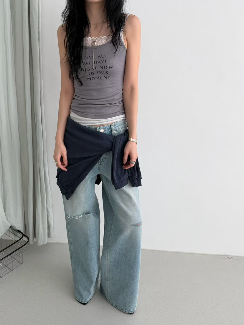 MINIMUZE韓國代購女士新款熱賣時尚人氣推薦休閑吊帶背心MINIMUZE吊帶/背心