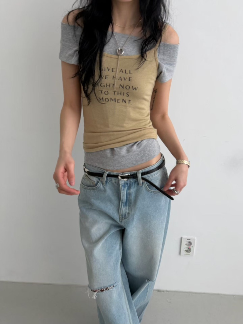 MINIMUZE韓國代購女士新款熱賣時尚人氣推薦休閑吊帶背心MINIMUZE吊帶/背心