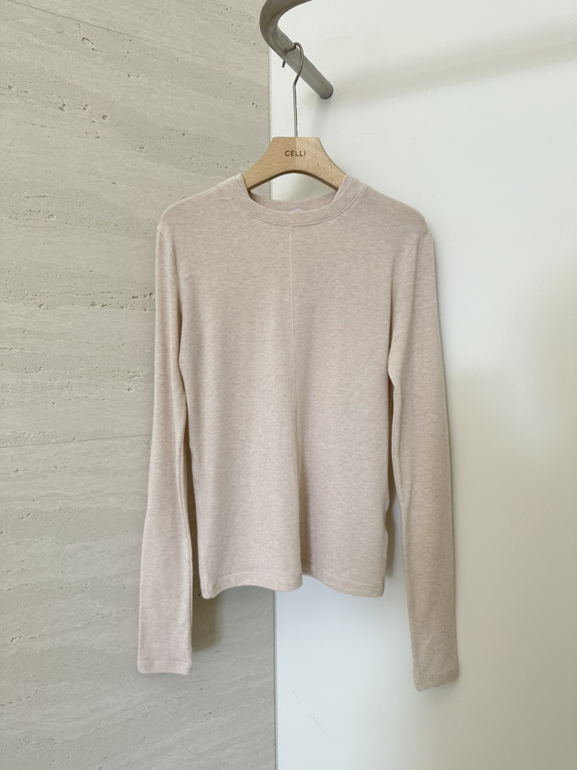 CELLI韓國代購女士新品26春夏推薦人氣時尚職業休閑T恤雙領CELLIT恤圖色2