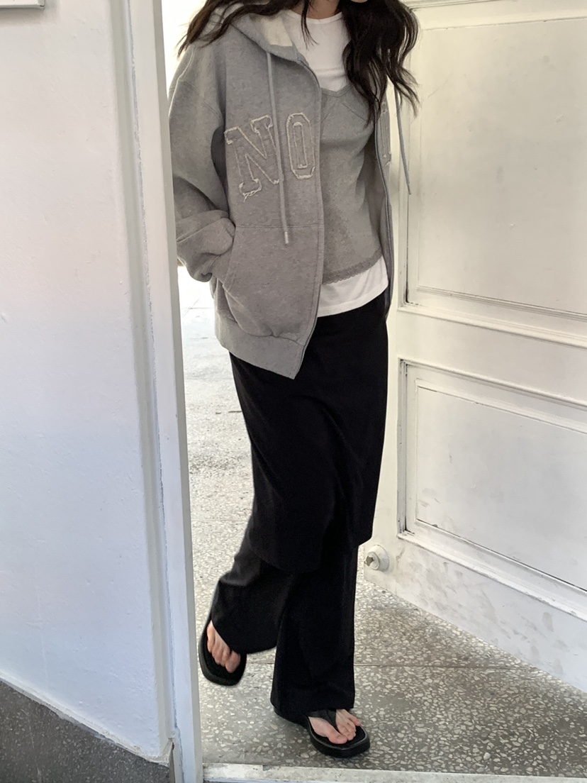 OURS韓國東大門直郵女士新款推薦職業人氣26春夏夾克拉鏈OURS夾克