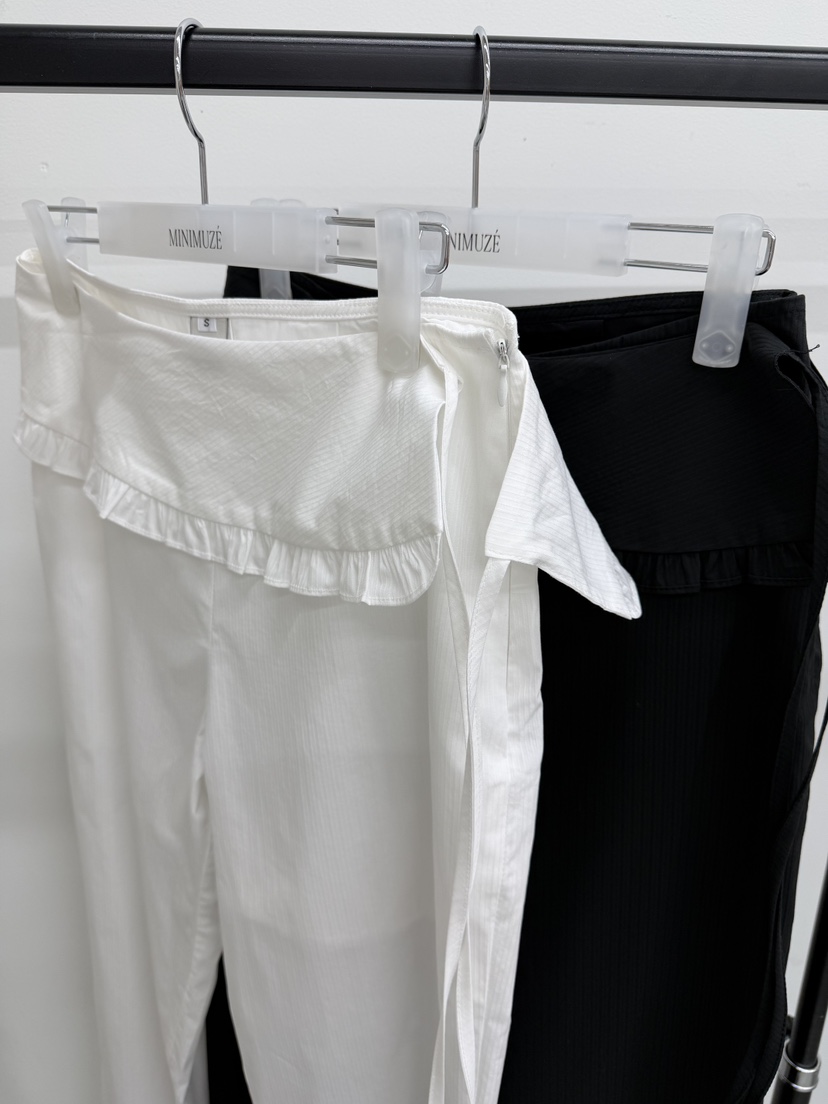 MINIMUZE韓國代購女裝新款推薦時尚26春夏休閑職業休閑褲MINIMUZE休閑褲