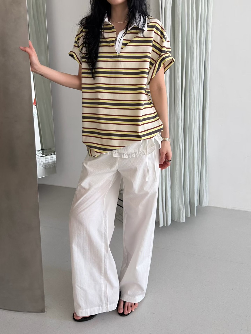 MINIMUZE韓國代購女裝新款推薦時尚26春夏休閑職業休閑褲MINIMUZE休閑褲