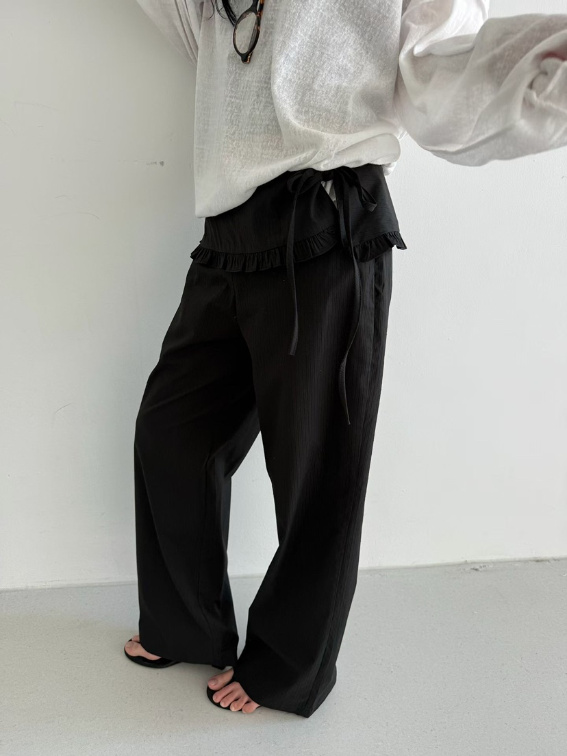 MINIMUZE韓國代購女裝新款推薦時尚26春夏休閑職業休閑褲MINIMUZE休閑褲