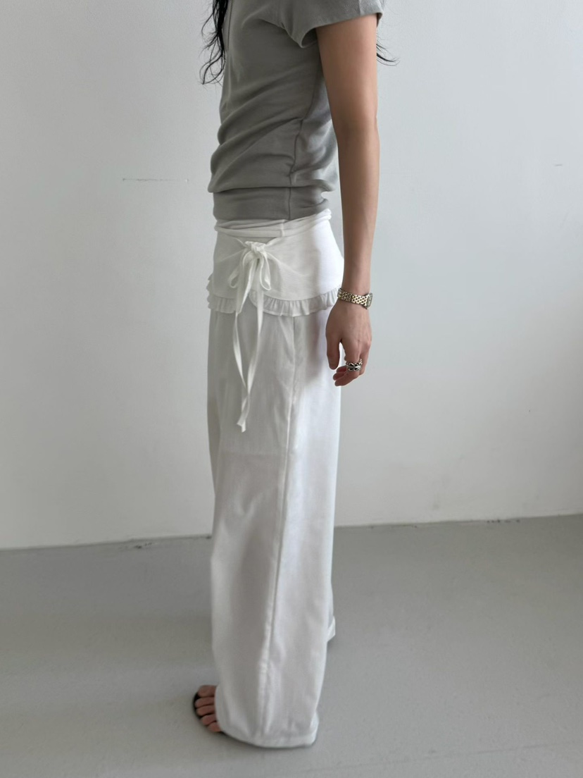 MINIMUZE韓國代購女裝新款推薦時尚26春夏休閑職業休閑褲MINIMUZE休閑褲